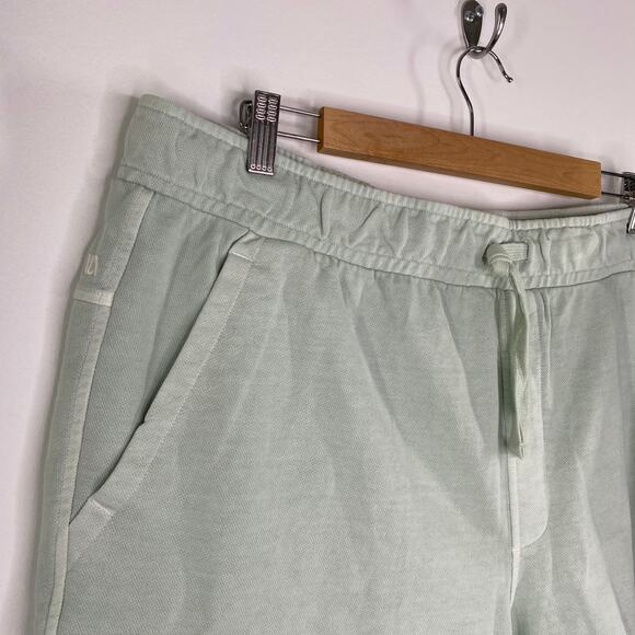 VRST Washed Twill Terry Mint Green Drawstring Simple Shorts Men's Size 2XL NWT - Picture 5 of 9